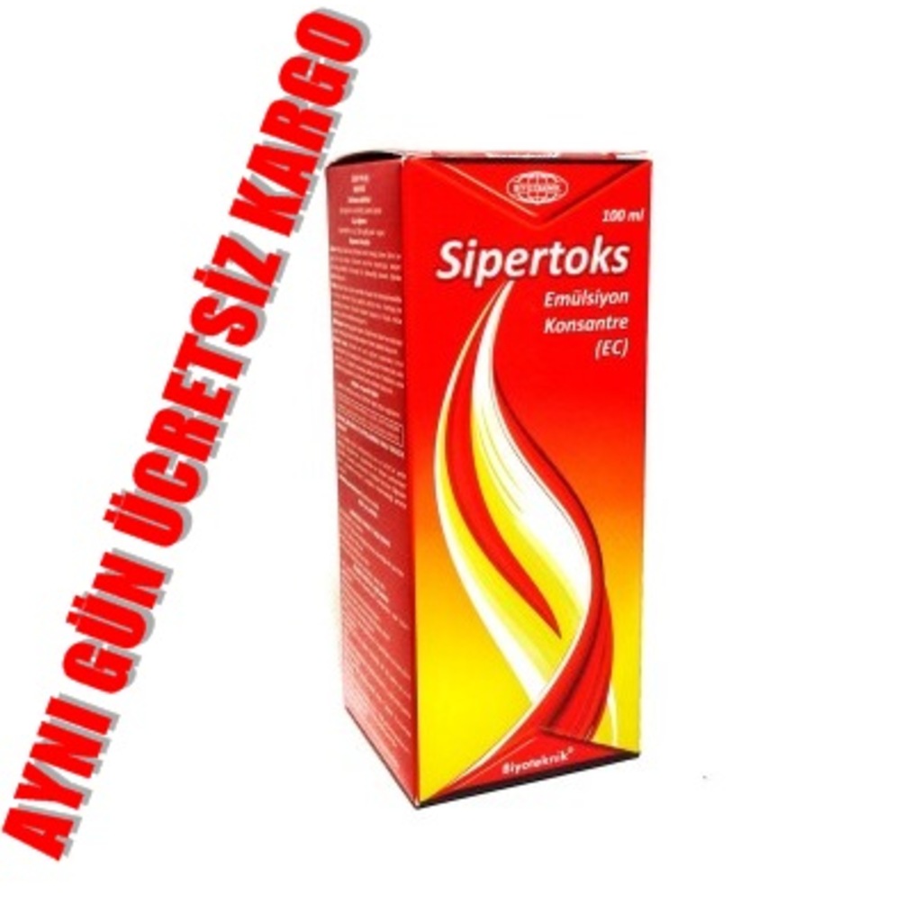 Sipertoks Büyük Ve Küçük Baş Hayvanlar İçin Bit Pire Kene İlacı