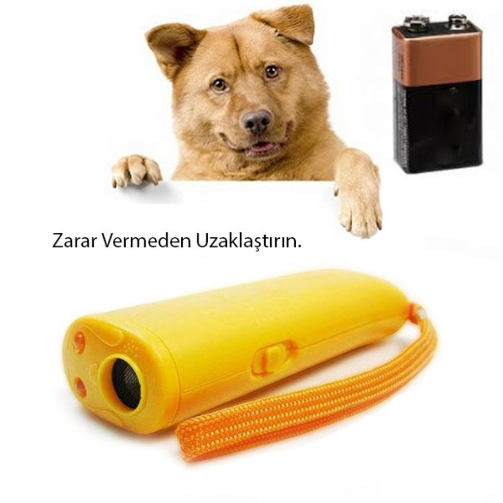 Ultrasonik Kedi Köpek Kovucu Hayvan Savar Ses Atlet Koruma Cihaz