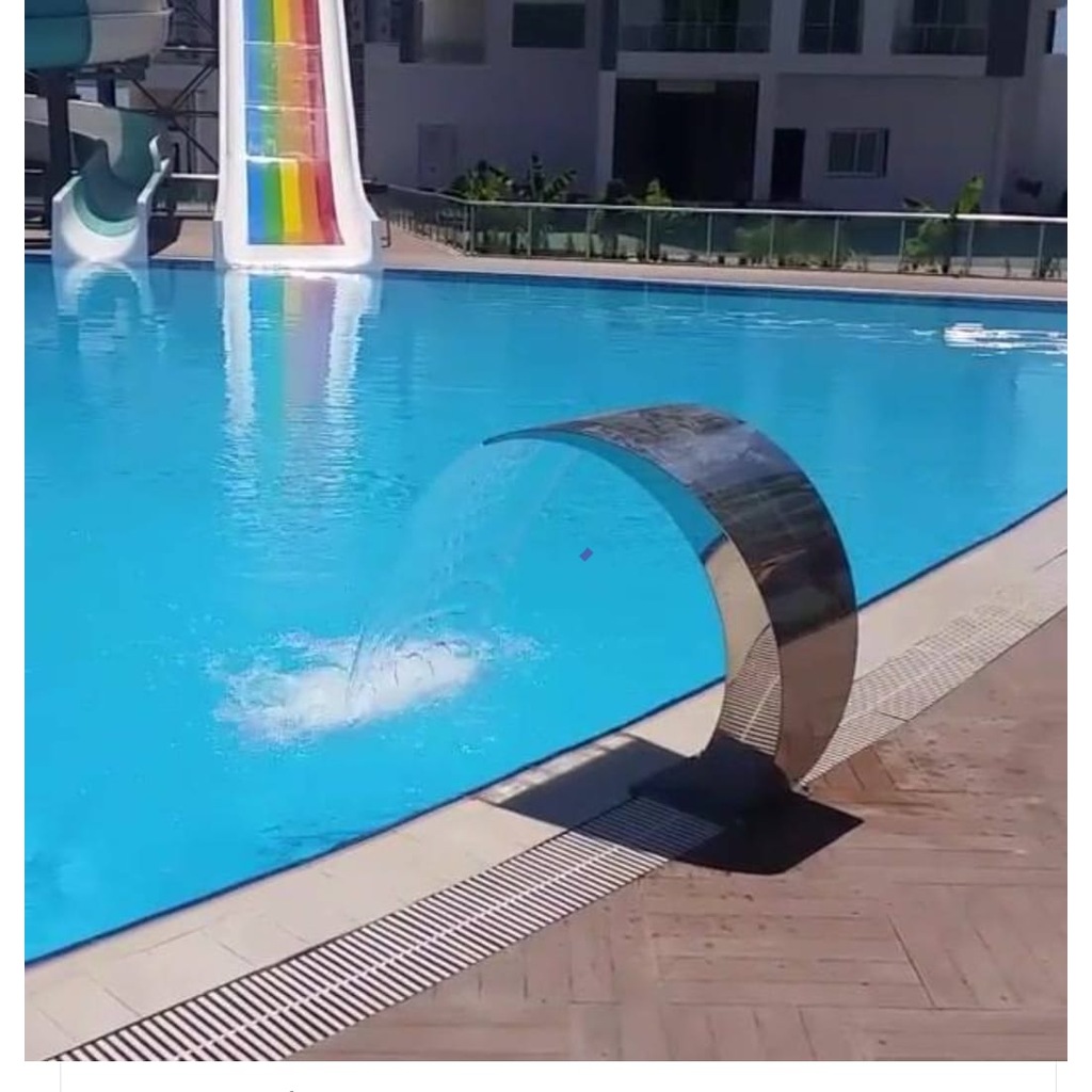 Poolline Sheer Descent 316 K Gizli Su Perdesi 50 Cm Havuz Selalesi Selale Su Perdeleri