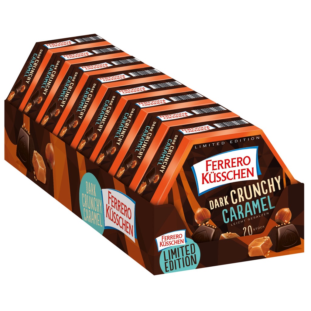 Ferrero Dark Crunchy Caramel Çikolata 20 Stück 182 G