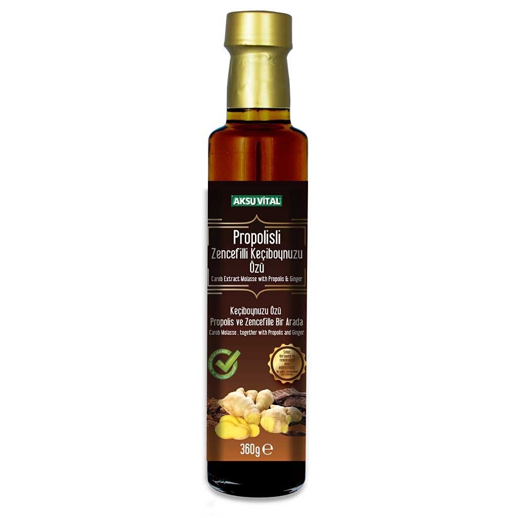 Aksu Vital Propolisli Zencefilli Keçiboynuzu Özü 360 g