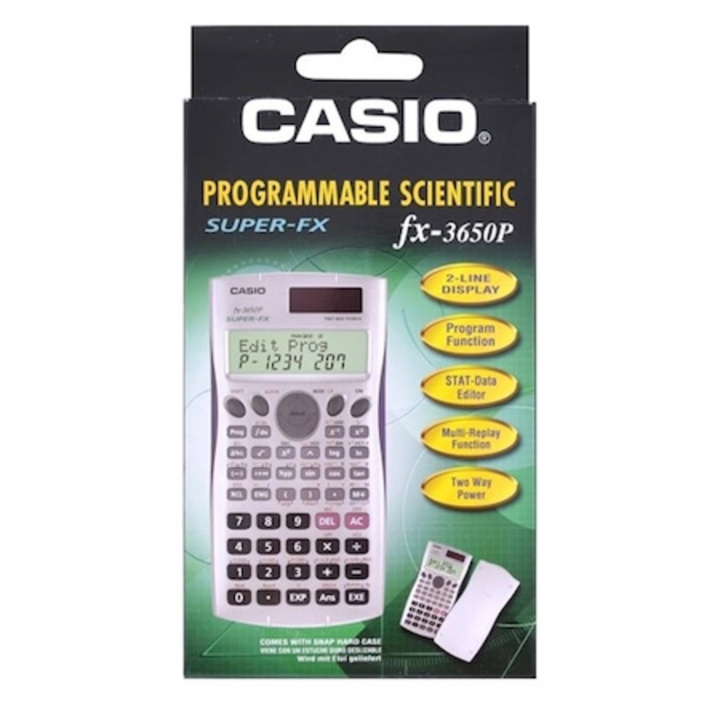 Casio FX-3650P Bilimsel Fonksiyonlu Hesap Makinesi