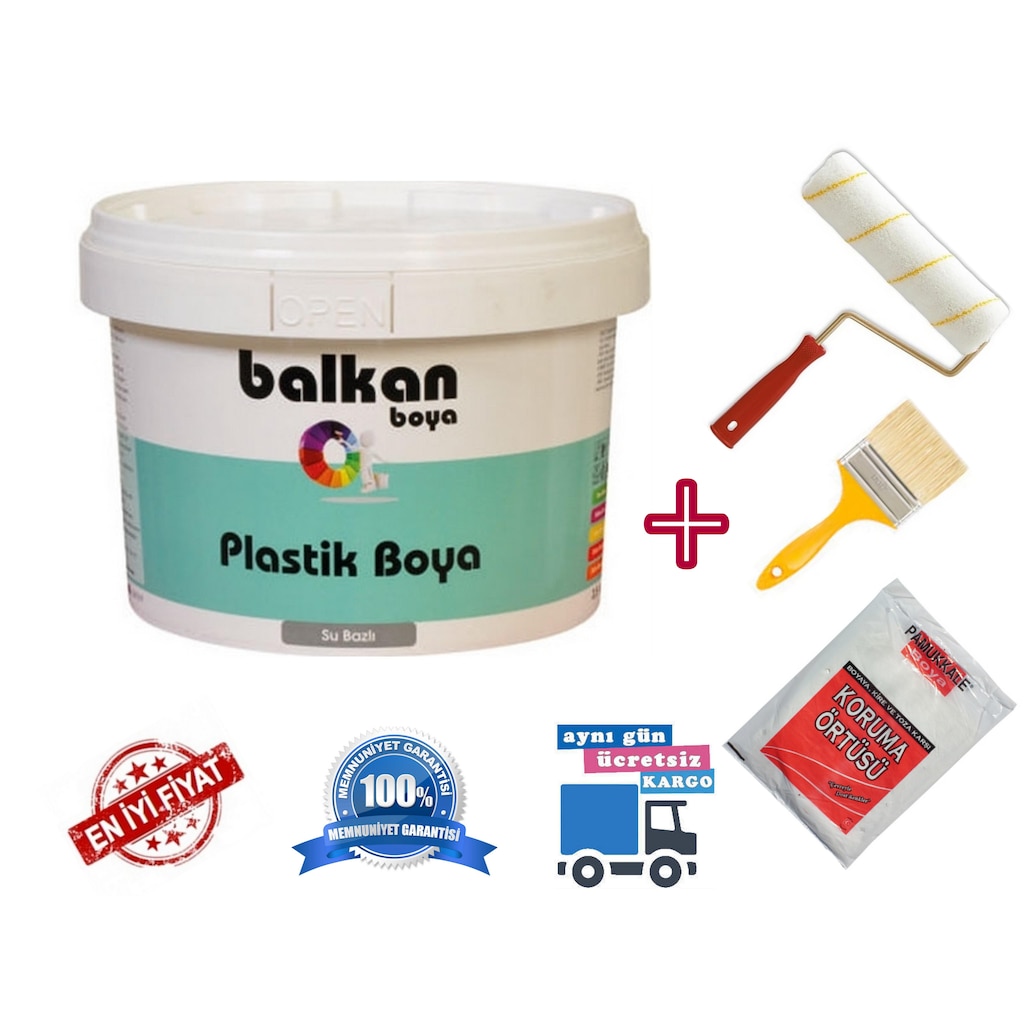 BALKAN PLASTİK İÇ CEPHE DUVAR BOYASI 20 KG Fiyatları ve Özellikleri BALKAN PLASTİK İÇ CEPHE DUVAR BOYASI 20 KG Fiyatları ve Özellikleri
