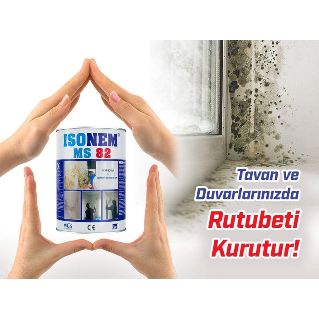 Isonem MS 82 Nem ve Rutubet Boyası 1 Kg Beyaz Fiyatları ve Özellikleri Isonem MS 82 Nem ve Rutubet Boyası 1 Kg Beyaz Fiyatları ve Özellikleri