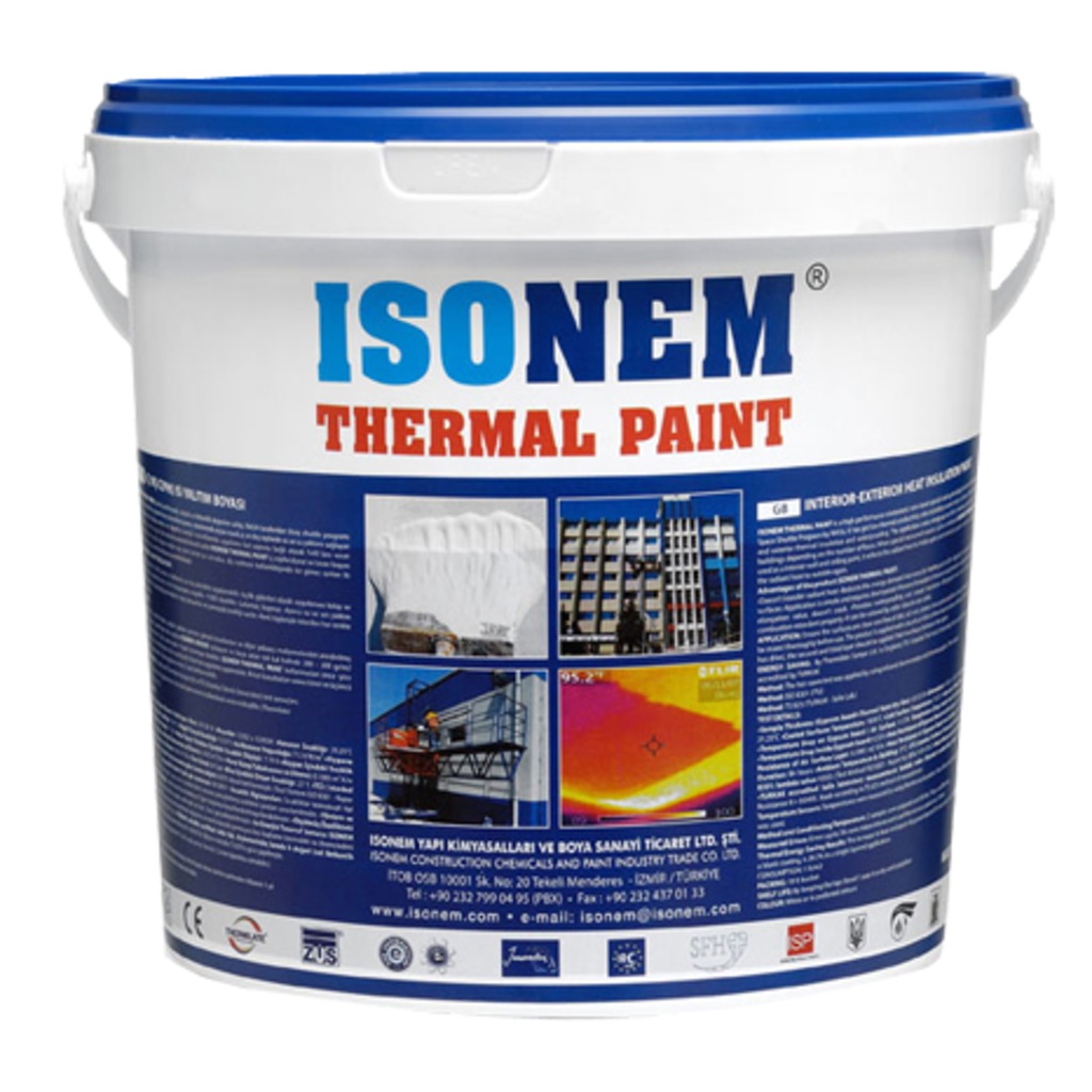 İsonem Thermal Paint Isı Yalıtım Boyası 5 LT & 10 LT & 18 LT Fiyatları