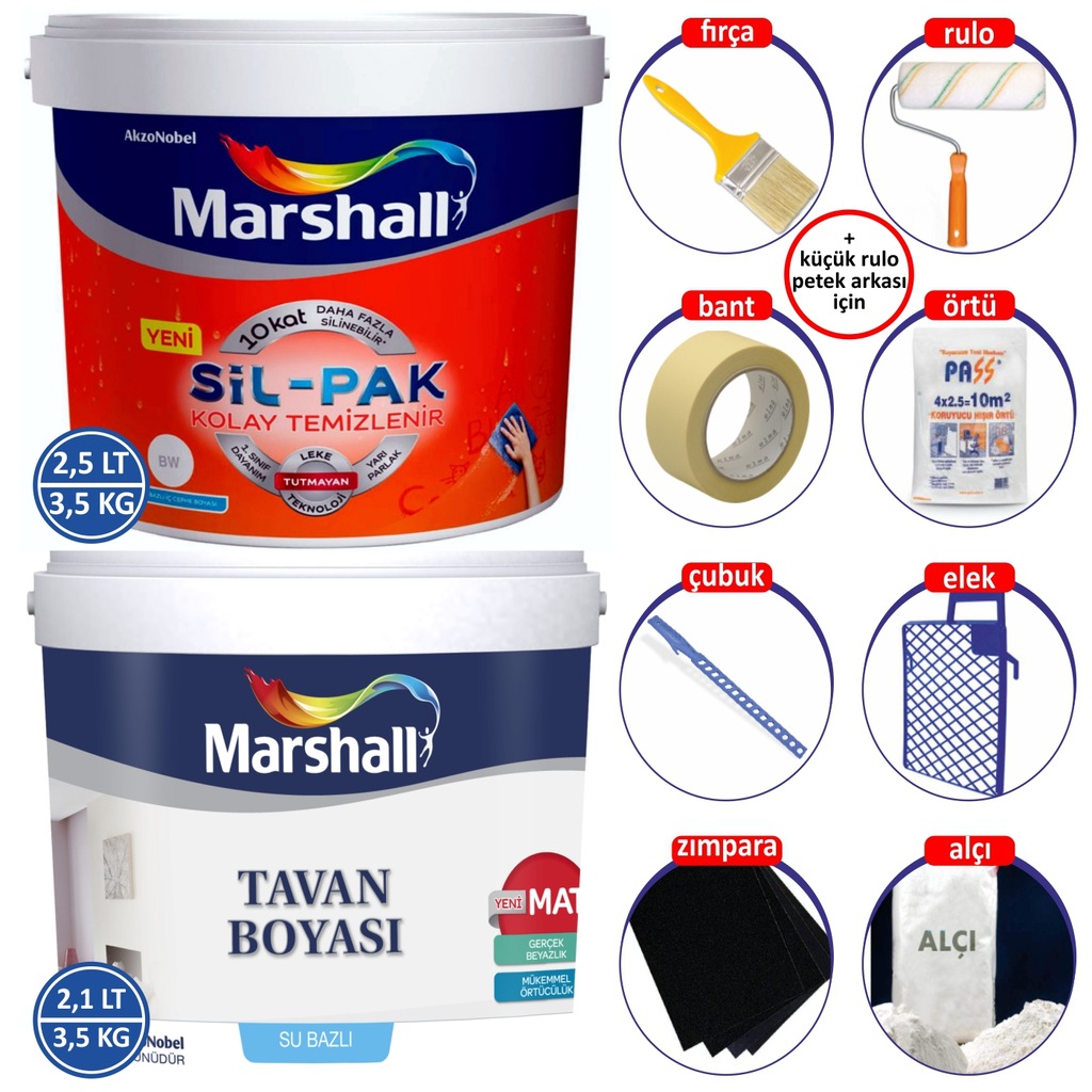 Marshall boya bambu yaprağı Marshall boya bambu yaprağı