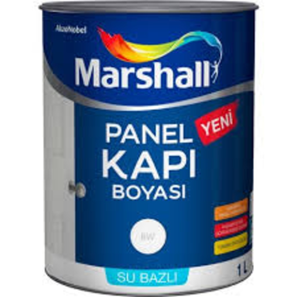 MARSHALL SU BAZLI PANEL KAPI BOYASI 2.5 lt ( amarikan kapı)