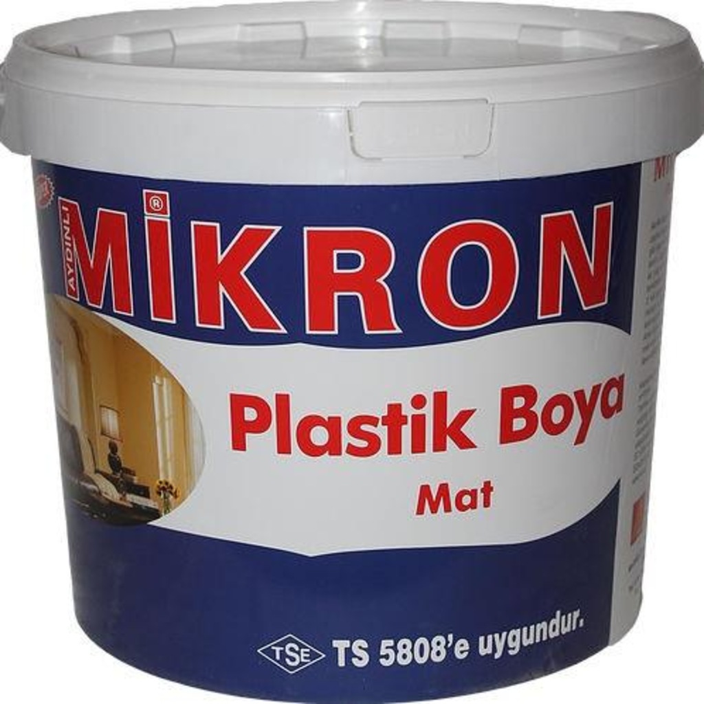 Mikron Plastik Mat Duvar Boyası 15 Lt. (20 KG.) Fiyatları ve Özellikleri