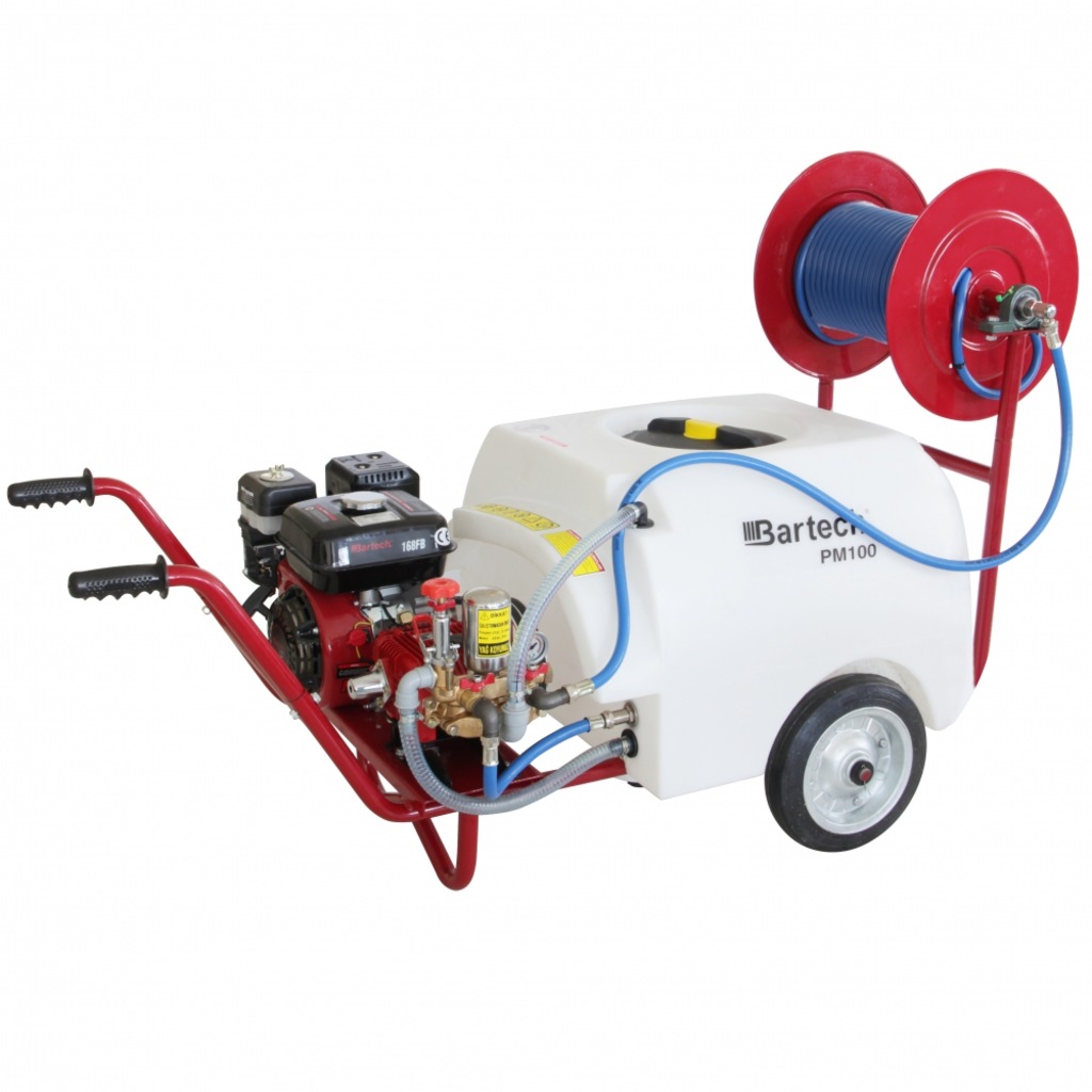 Bartech 100 Litre Pülverizatör İlaçlama ,100 Metre Hortum ,bilyas