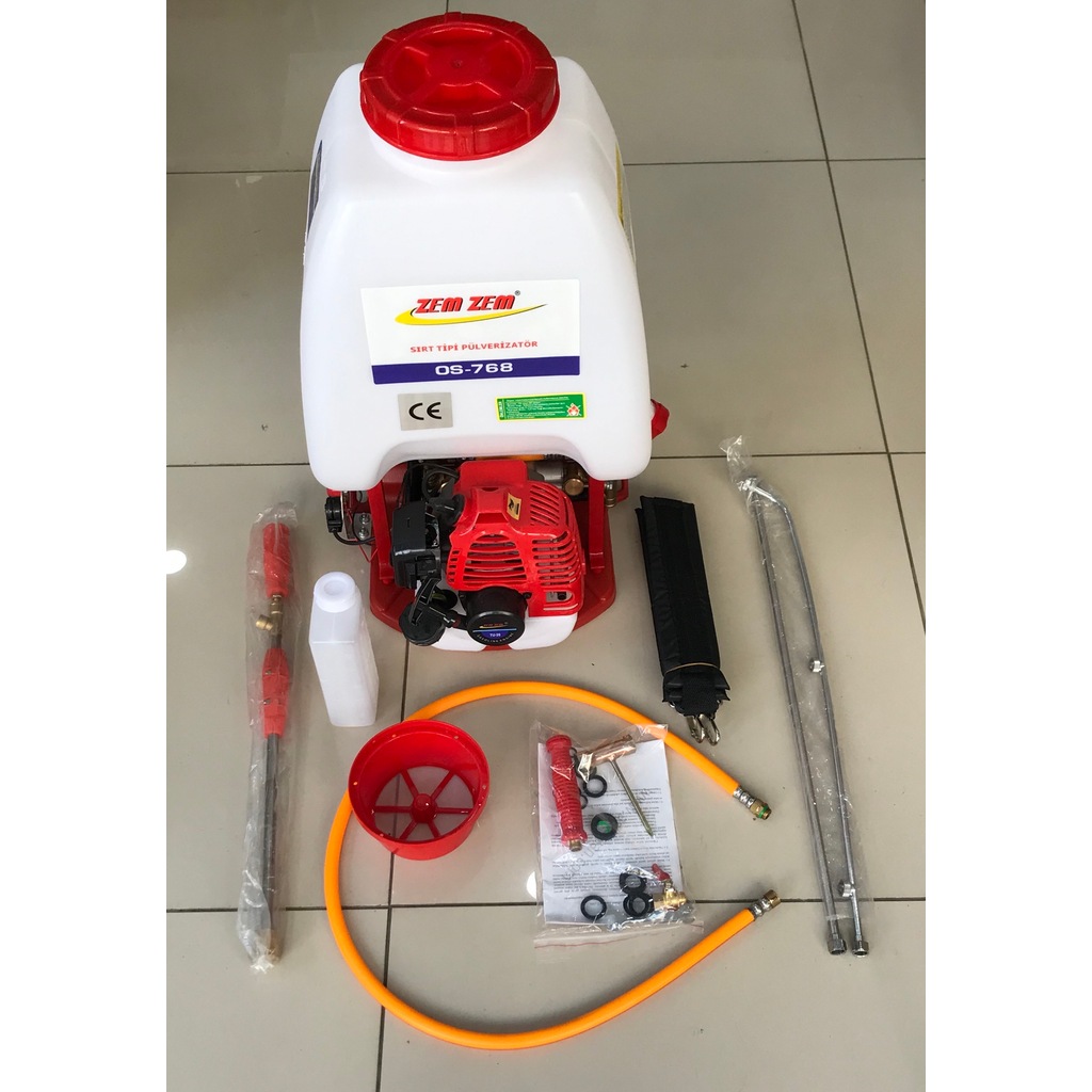 ZEMZEM OS768 BENZİNLİ SIRT İLAÇLAMA MOTORU 25 LİTRE, Fiyatları ve