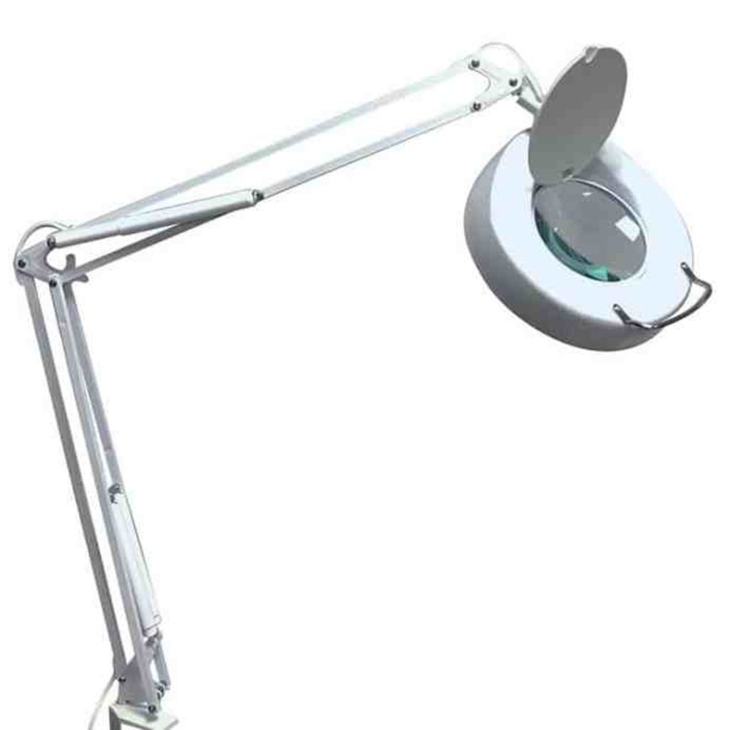 Steweld 8064-1CP 5D Floresanlı Işıklı Masa Mengeneli Büyüteç