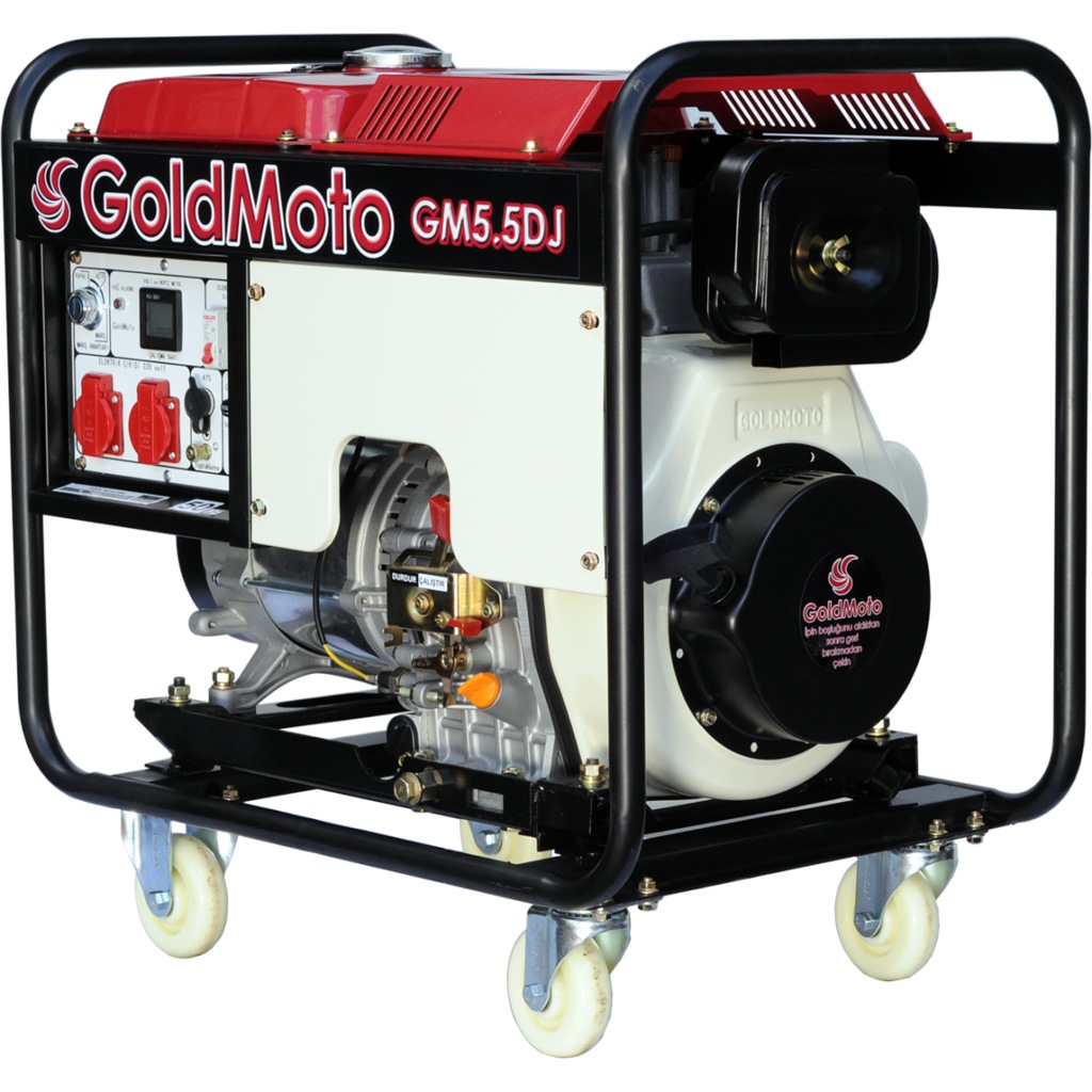 GOLDMOTO 9.5 KWA DIZEL JENERATÖR MONOFAZE MARSLI AKÜLÜ Fiyatları ve