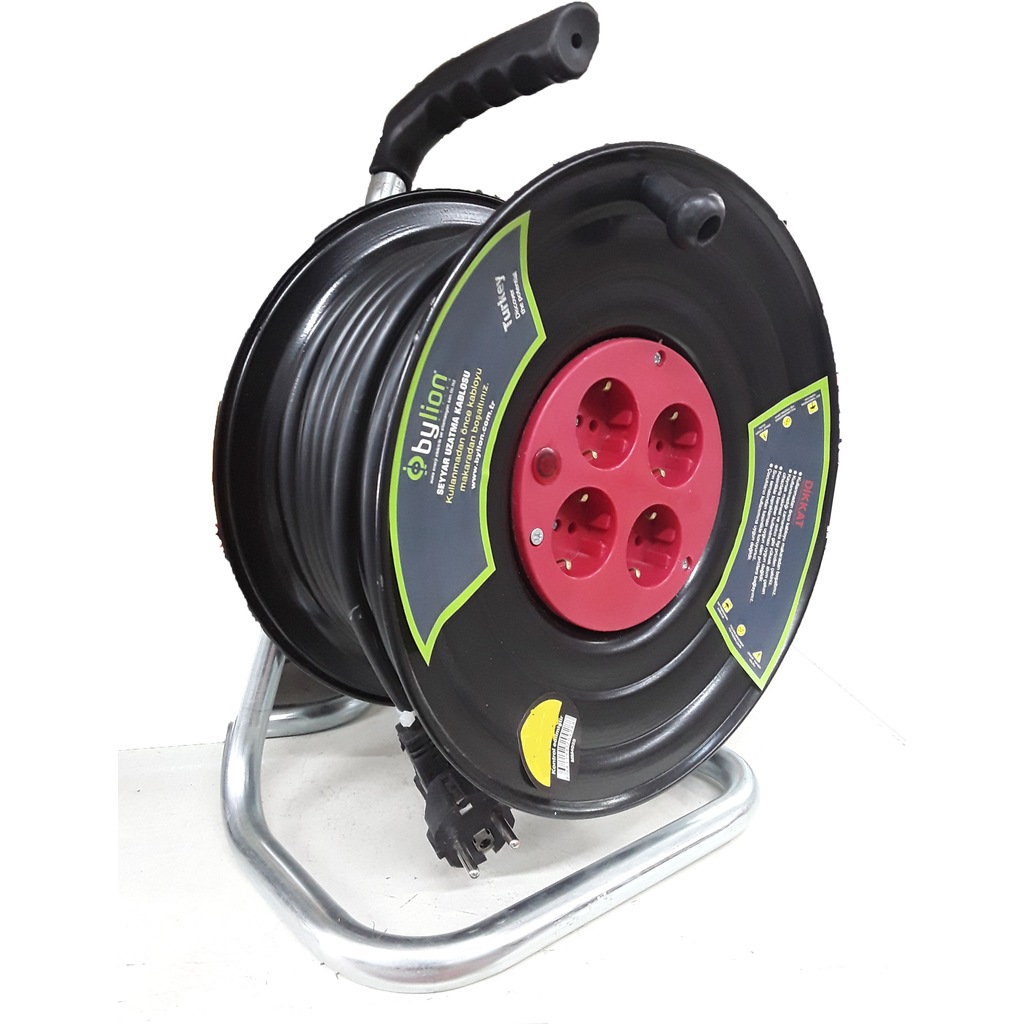 Bylion Metal Makaralı Kablo 3x2,5-40mt