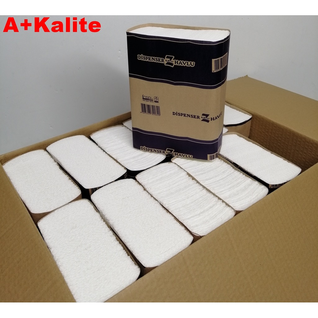 Maximum Z Katlama Dispenser Havlu 100'lu 12 Paket 20.5 x 20.5 CM