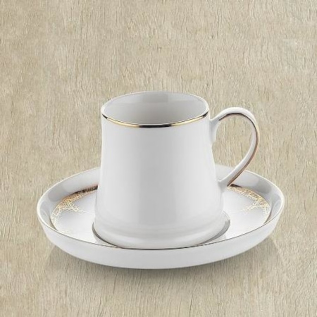 Schafer Ottoman 12 Parça Fine Bone Porselen Kahve Fincanı Takımı