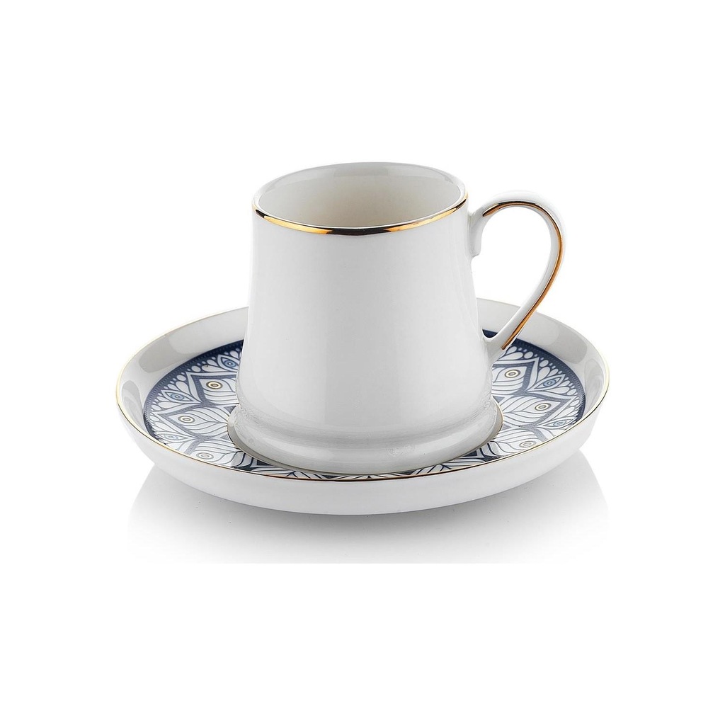 Schafer Ottoman 12 Parça Fine Bone Porselen Kahve Fincanı Takımı