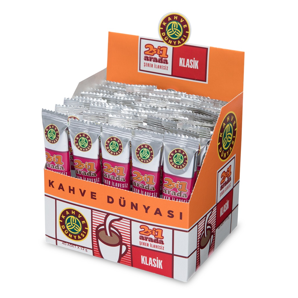 Kahve Dünyası 2�si 1 Arada Klasik Kahve 320 X 12 G