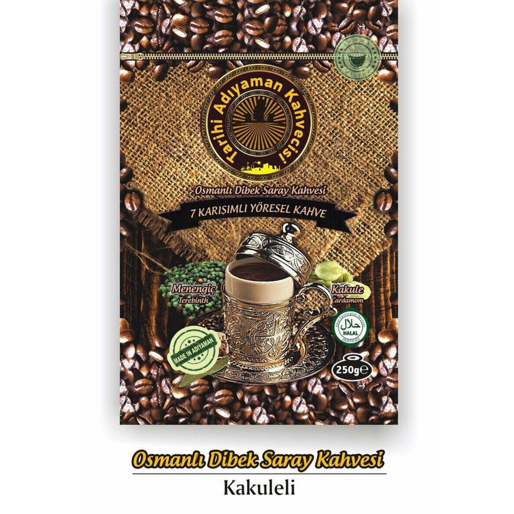 7 Karışımlı Tarihi Yöresel Adıyaman Kahvesi 250 Gr