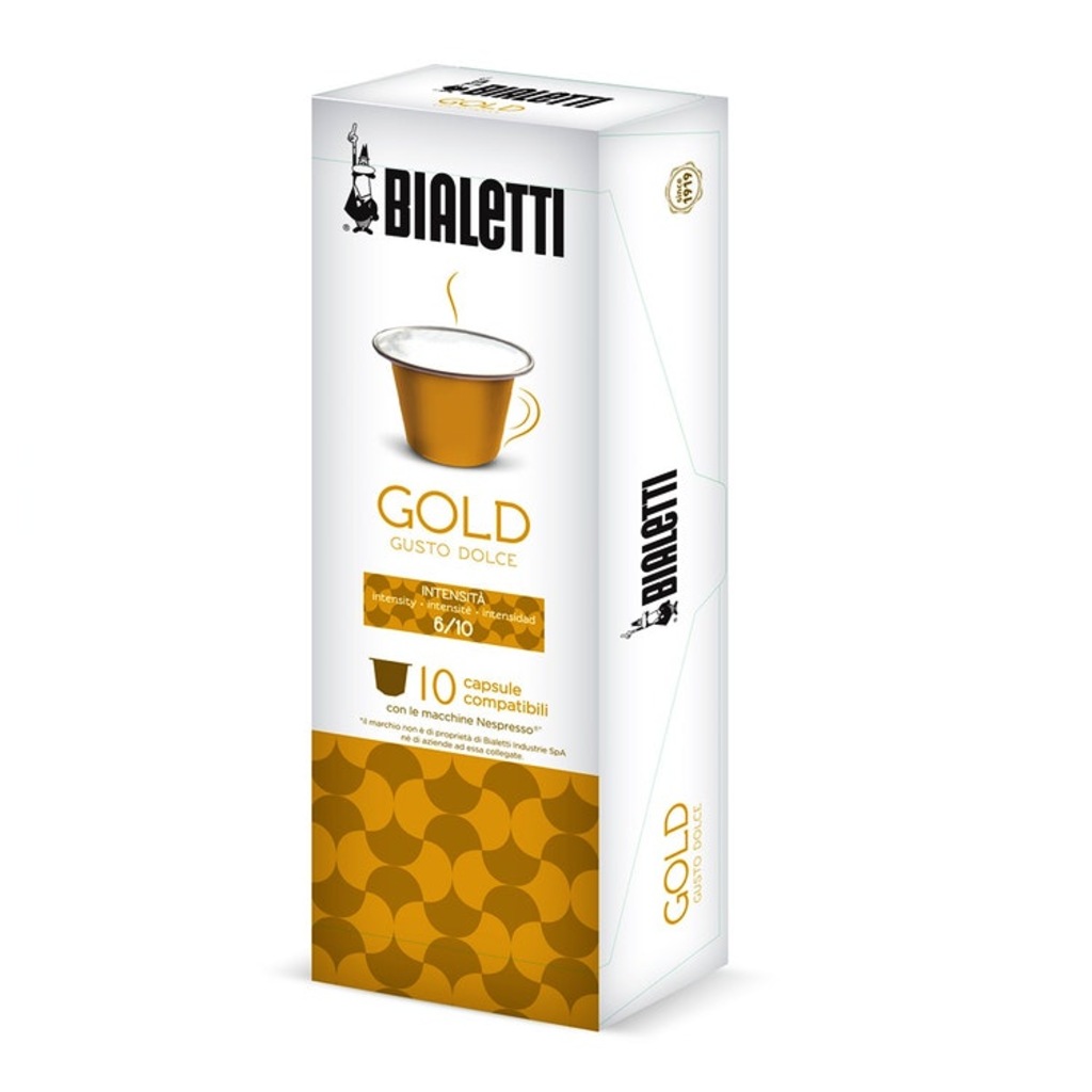 Bialetti Gold Nespresso Uyumlu Kapsül Kahve 10 Lu Kutu