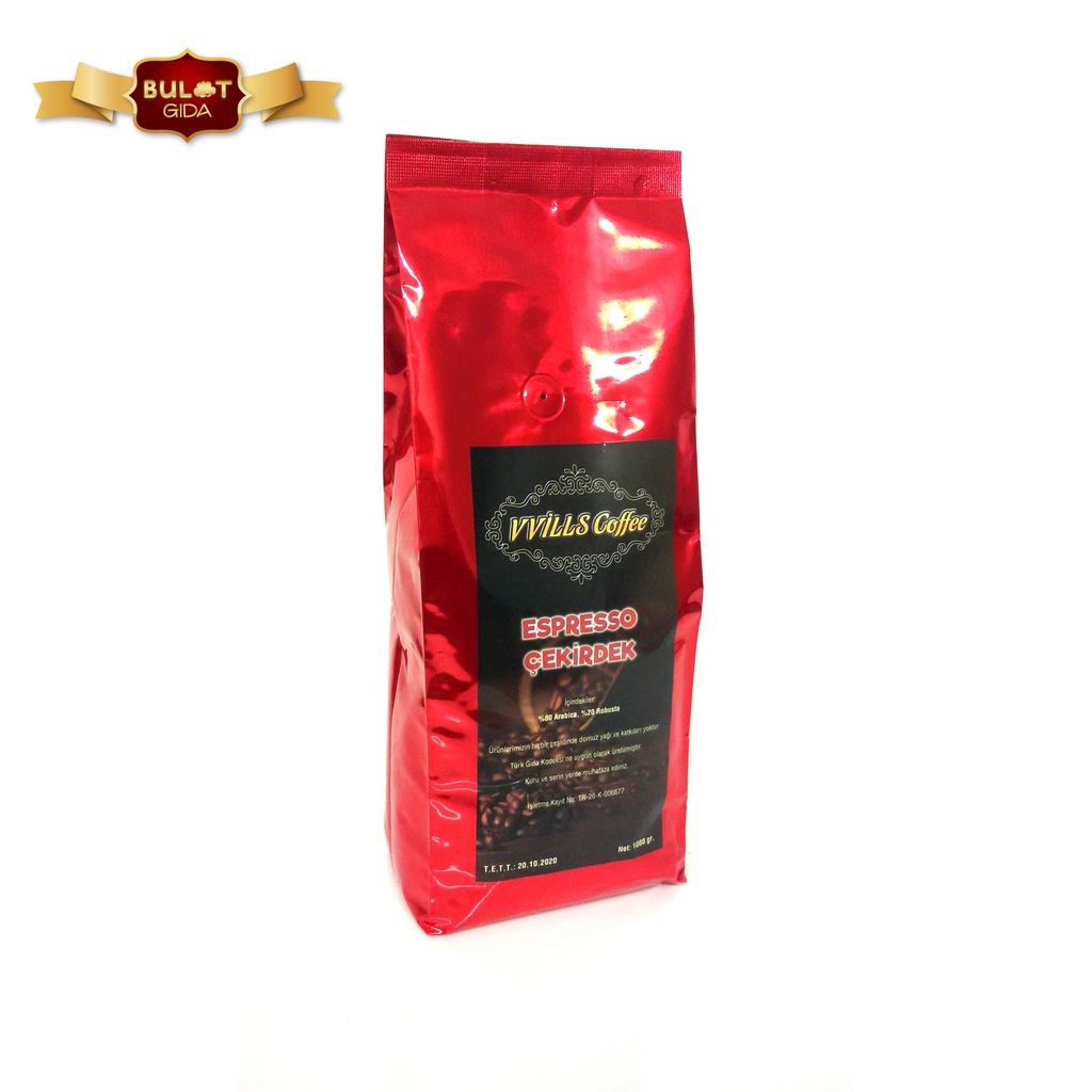Espresso Çekirdek Kahve 1 Kg.