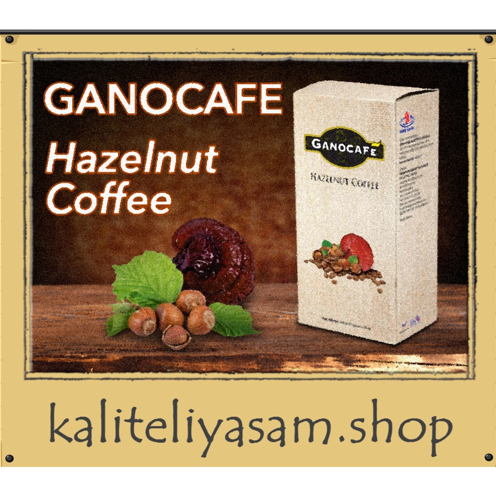 Ganocafe Hazelnut Fındıklı Kahve Gano Cafe Hazelnut