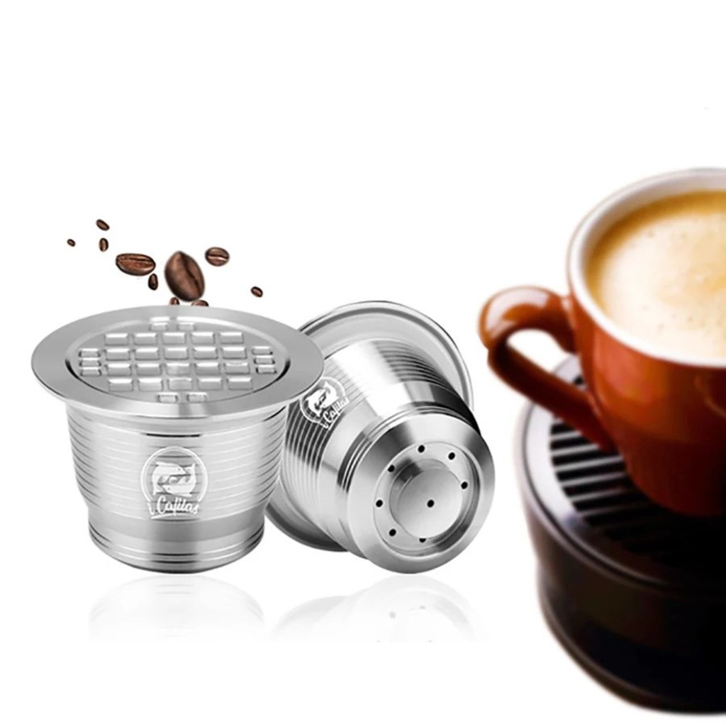Icafilas Nespresso Paslanmaz Çelik Doldurulabilir Kahve Kapsülü