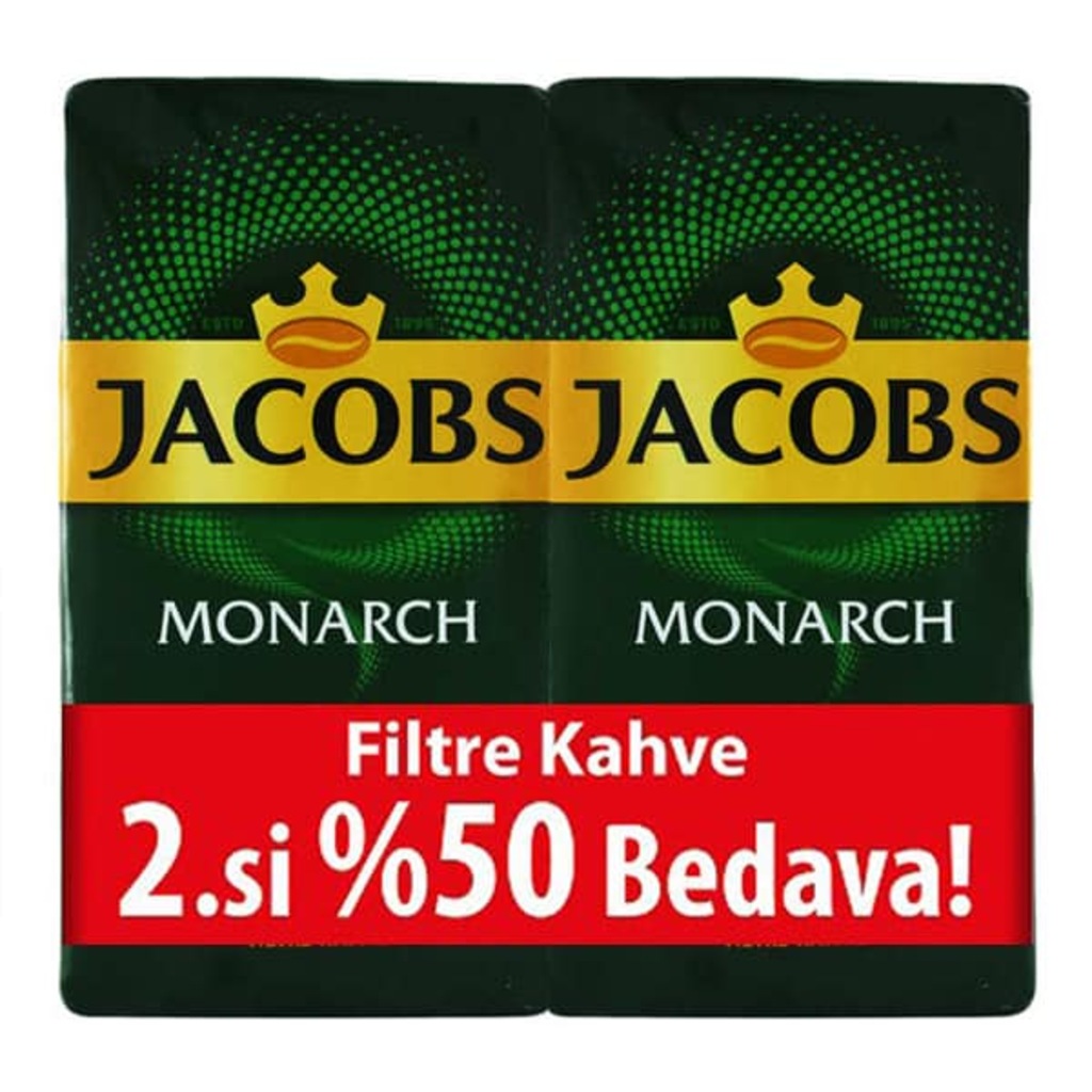 Jacobs Monarch Filtre Kahve 500 Gr Alana 2.si 50 İndirimli