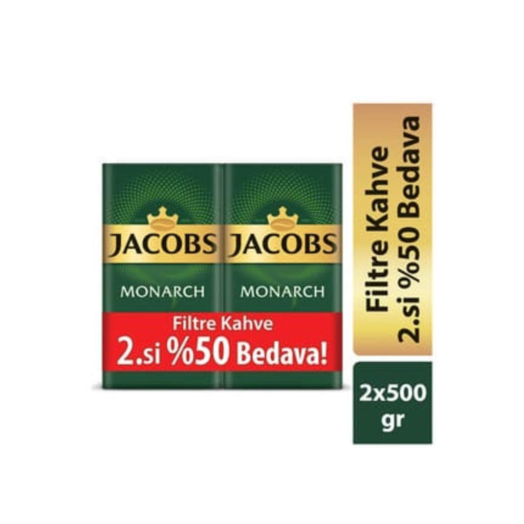 Jacobs Monarch Filtre Kahve 2 x 500 G