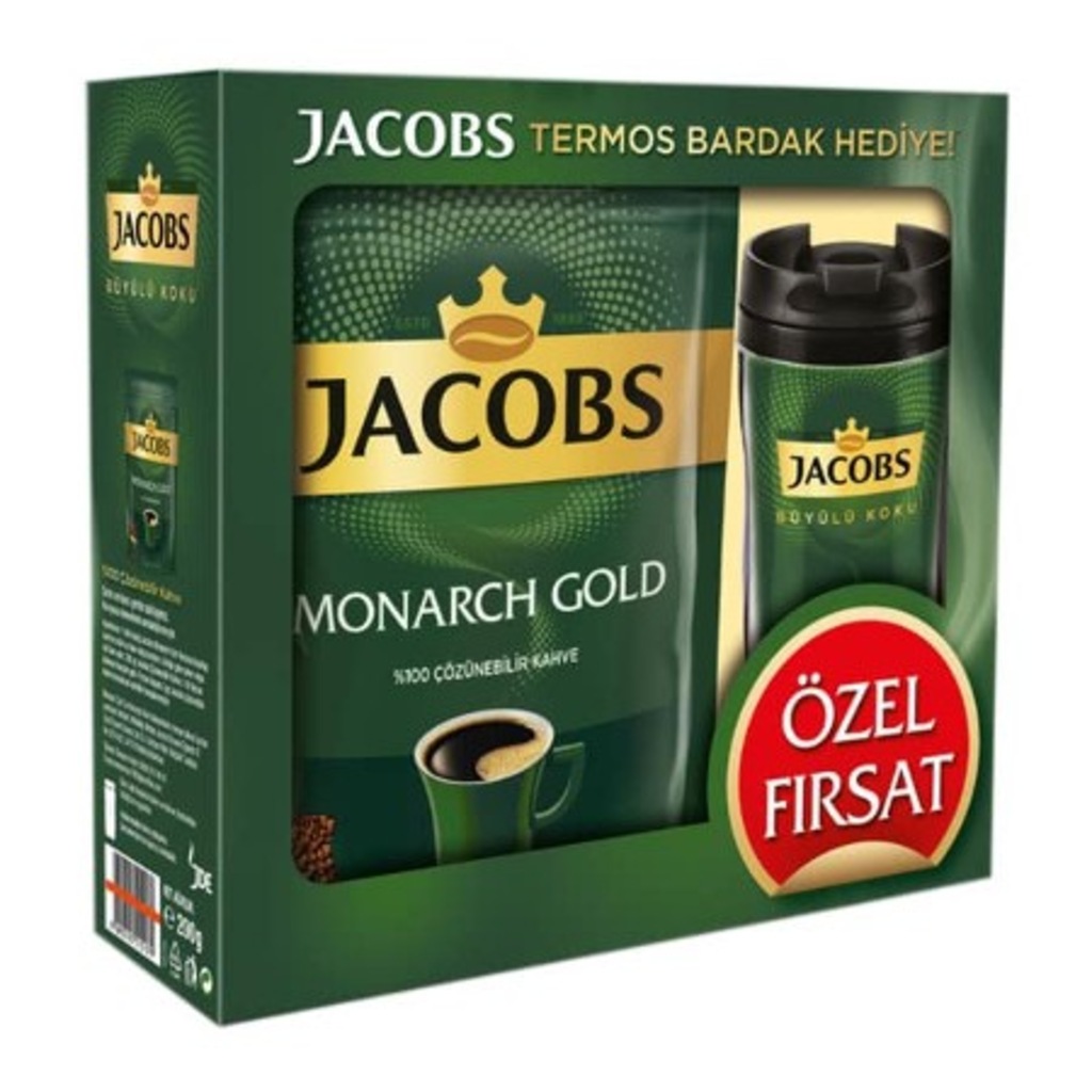 Jacobs Monarch Gold Çözünebilir Kahve 200 Gr (plastik Termos Hedi