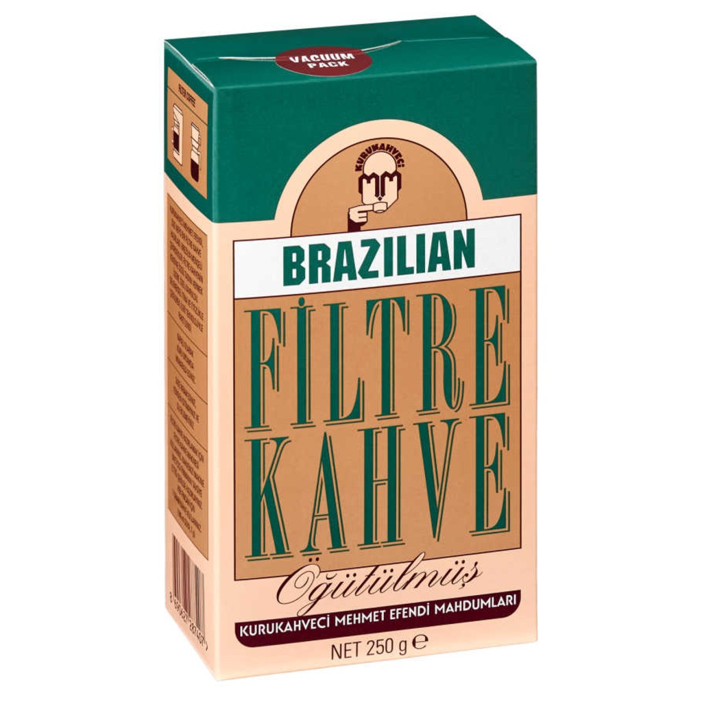Kurukahveci Mehmet Efendi Brazilian Filtre Kahve 250 G