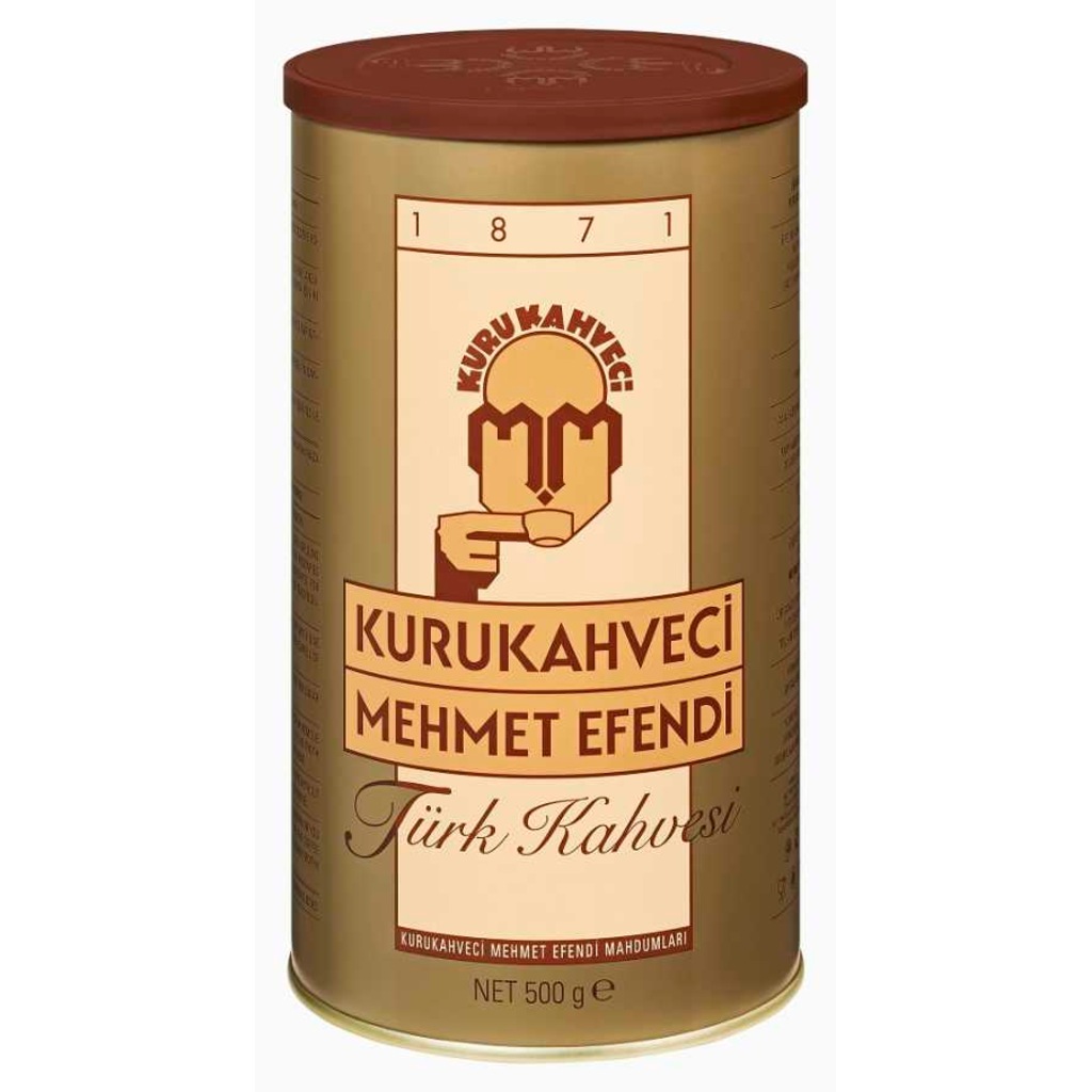 Kurukahveci Mehmet Efendi Türk Kahvesi Teneke 500 G