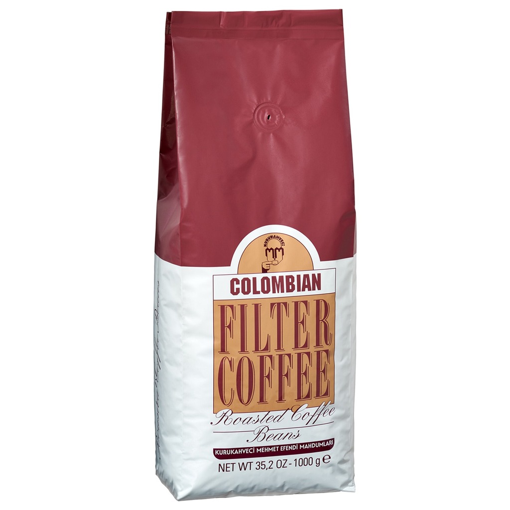 Kurukahveci Mehmet Efendi Colombian Filtre Kahve 1 KG