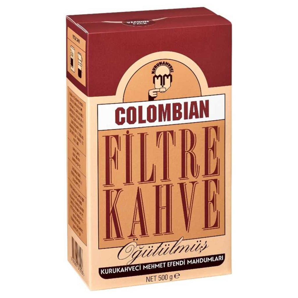 Mehmet Efendi Colombian Filter Coffee 500gr Öğütülmüş