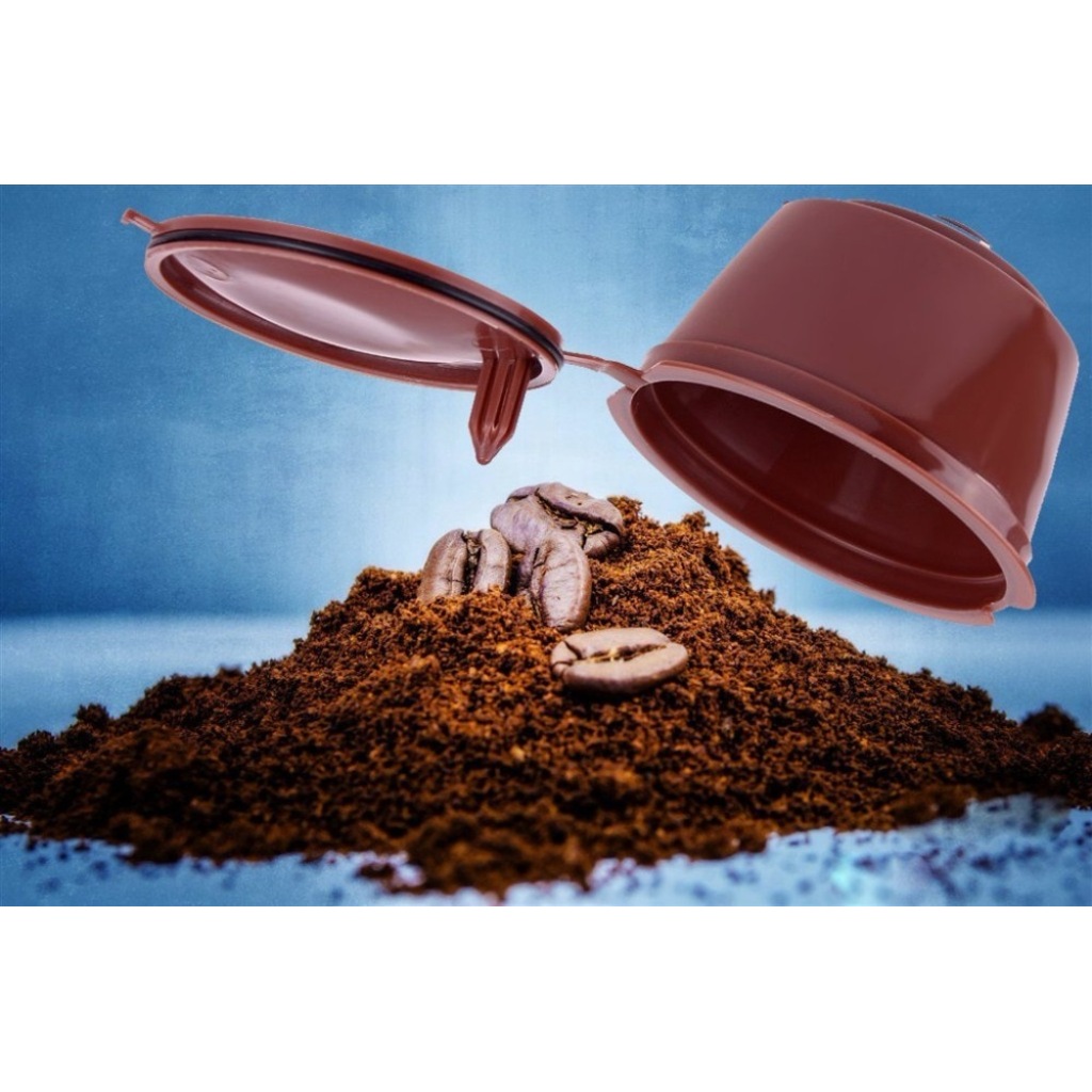 Nescafe Dolce Gusto İçin Kahverengi & Kırmızı Kahve Kapsülü