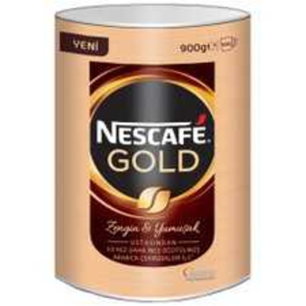 Nescafe Gold Kahve Teneke 900 G