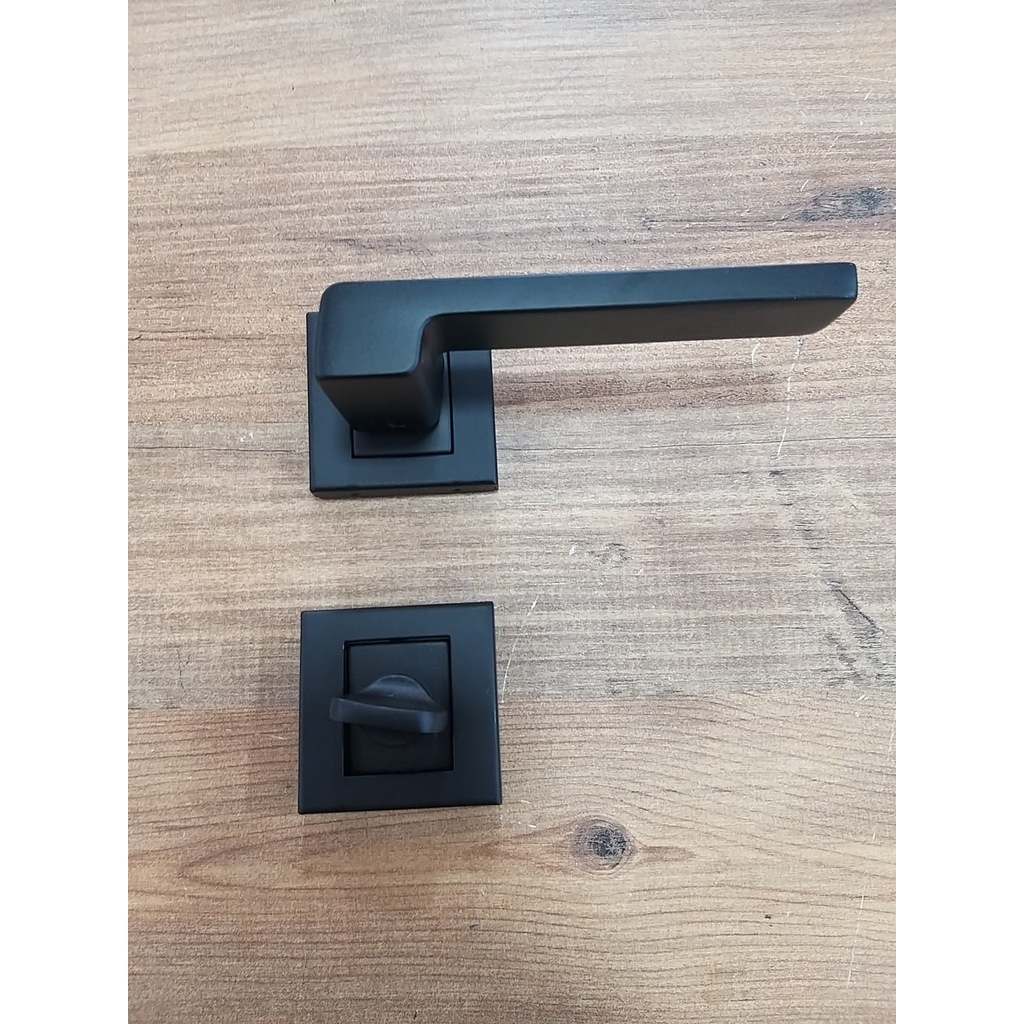 Anka Kare Rozetli Mat Siyah Banyo Wc Kapi Kolu 1 Tkm Fiyatlari Ve Ozellikleri