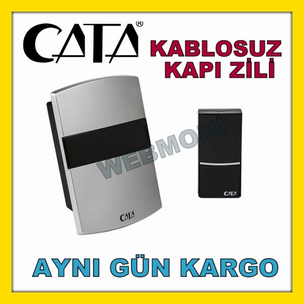 cata ct 300 kablosuz kapi zili uzaktan kumandali zil hasta cagri fiyatlari ve ozellikleri