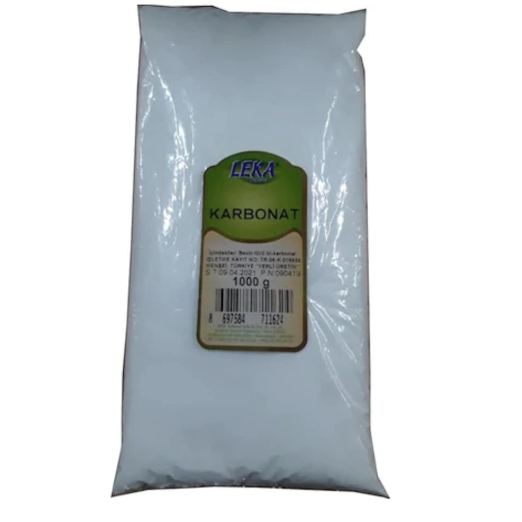 Karbonat 1000 G 1kg Saf Karbonat İçilebilir (sodyum Bikarbonat)