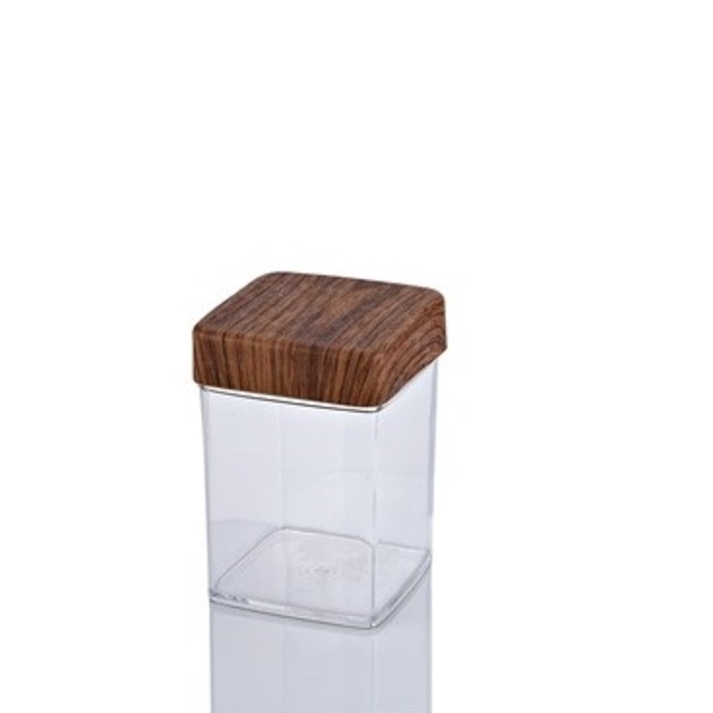 EVELİN KARE KAVANOZ | 12*12*18 CM