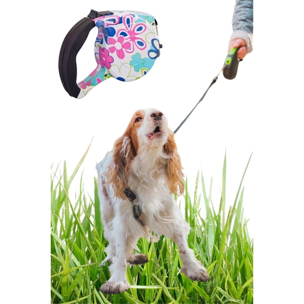 5 Metre Desenli Makarali El Frenli Otomatik Kopek Gezdirme Tasmas Fiyatlari Ve Ozellikleri