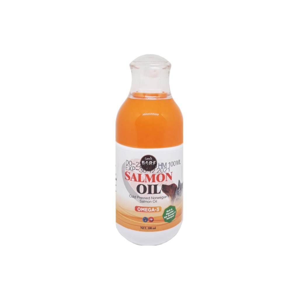 Canvit Barf Salmon Oil Kedi ve Köpekler İçin Balık Yağı 100 ML