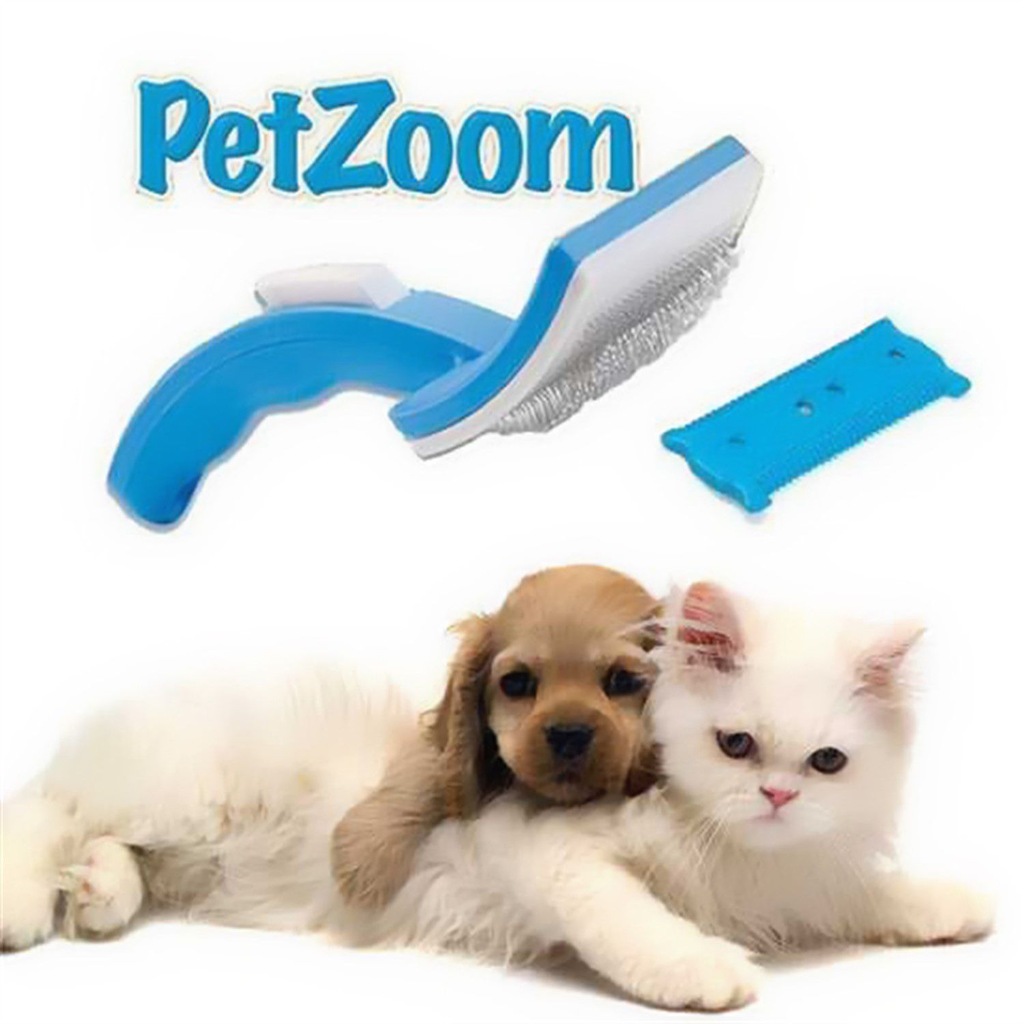Petzoom Kedi Köpek Tarağı Fırçası Tüy Alıcı Toplayıcı Tarak Fırça