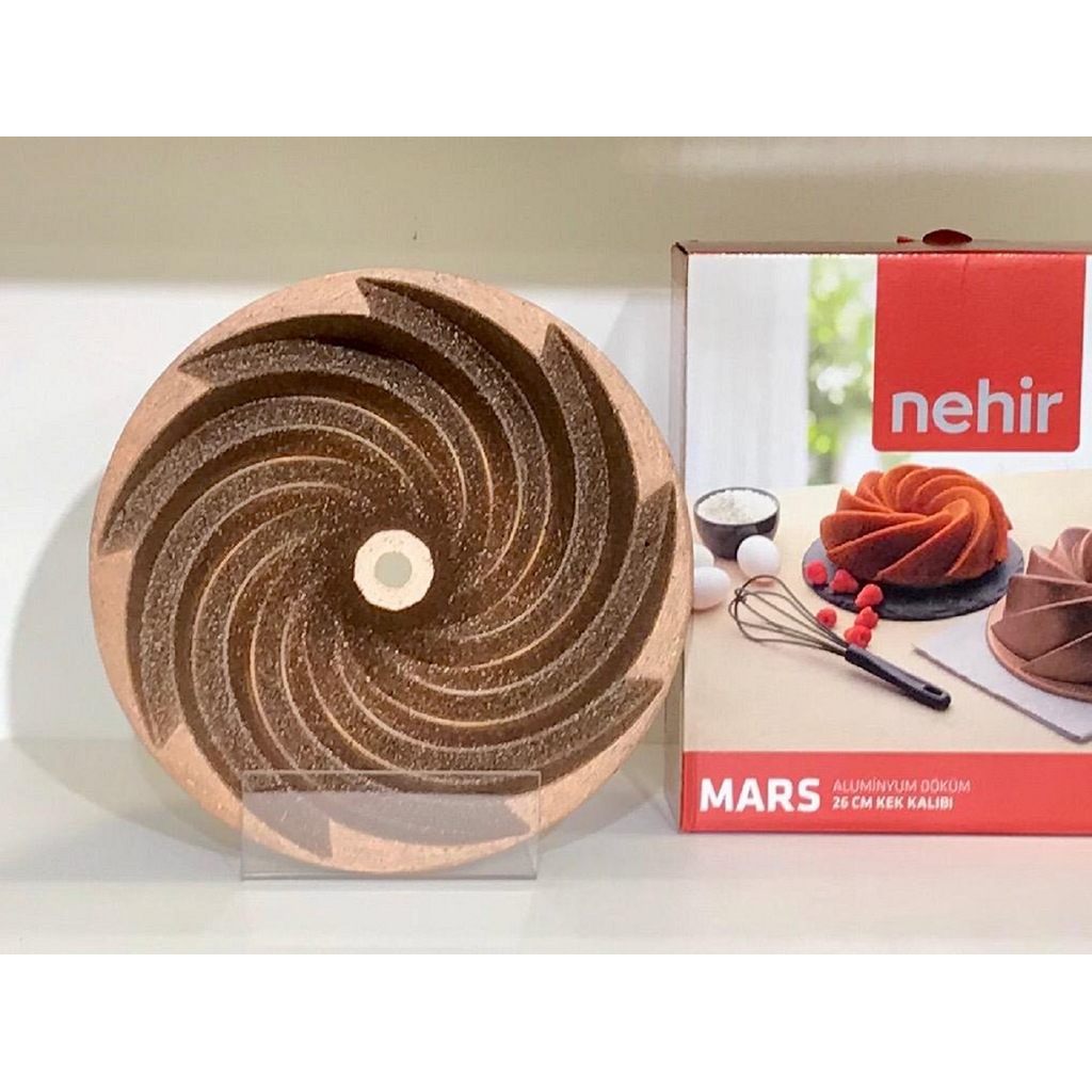 Nehir Döküm Rüzgar Gülü Kek Kalıbı Mars 26CM Fiyatları ve Özellikleri