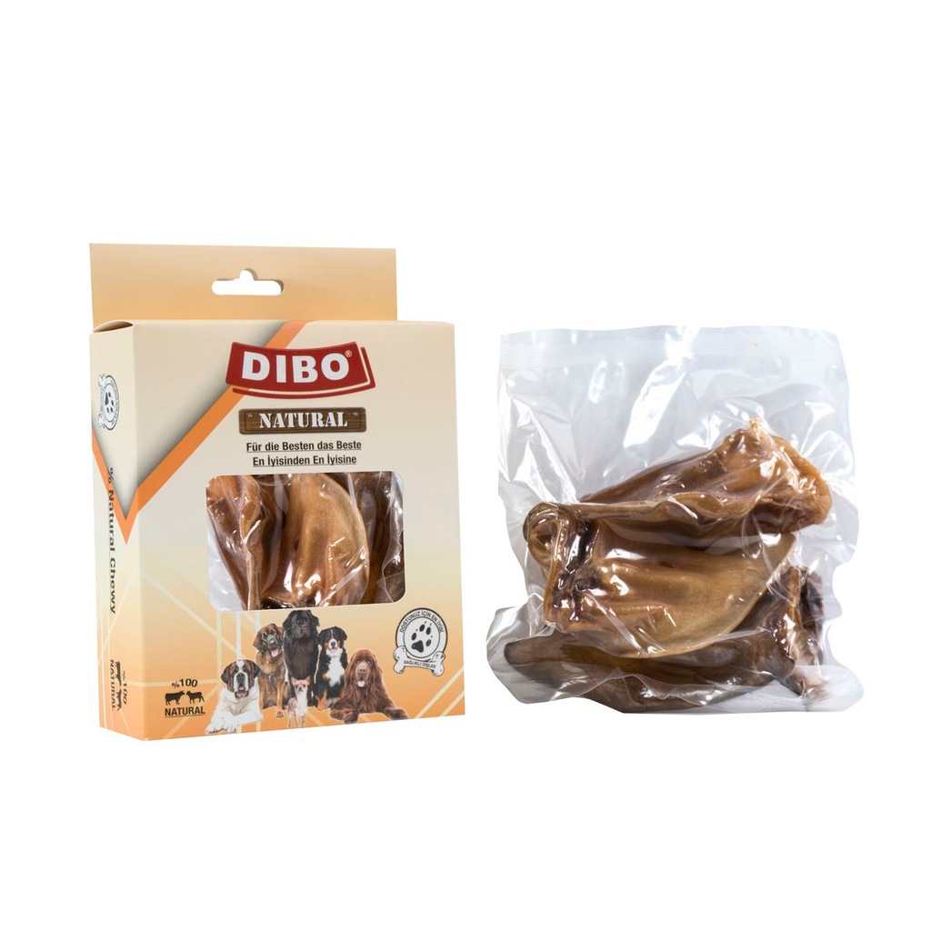 Dibo Köpek Ödülü Kurutulmuş Dana Kulak Naturel 100gr
