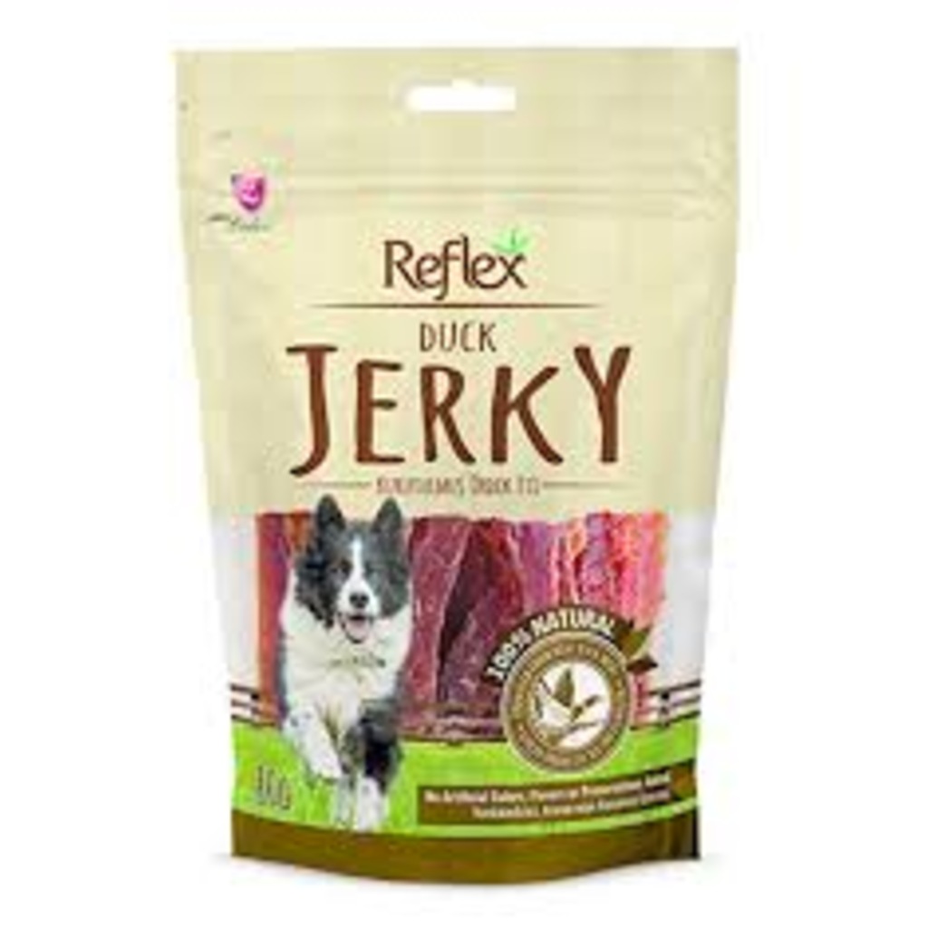 Reflex Duck Jerky Ördek Fileto Doğal Köpek Ödülü 80 gr