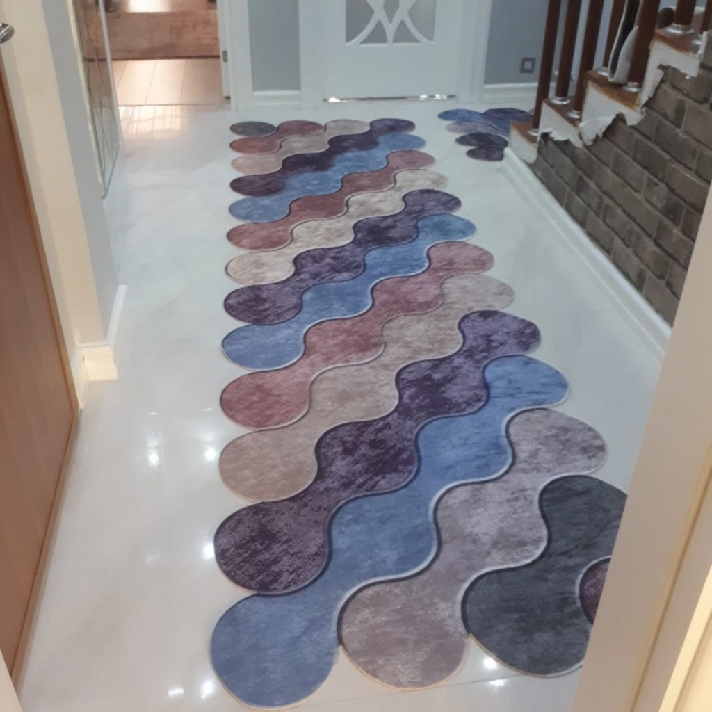 dijital baskili lazer kesim kaymaz tabanli kilim hali yolluk fiyatlari ve ozellikleri