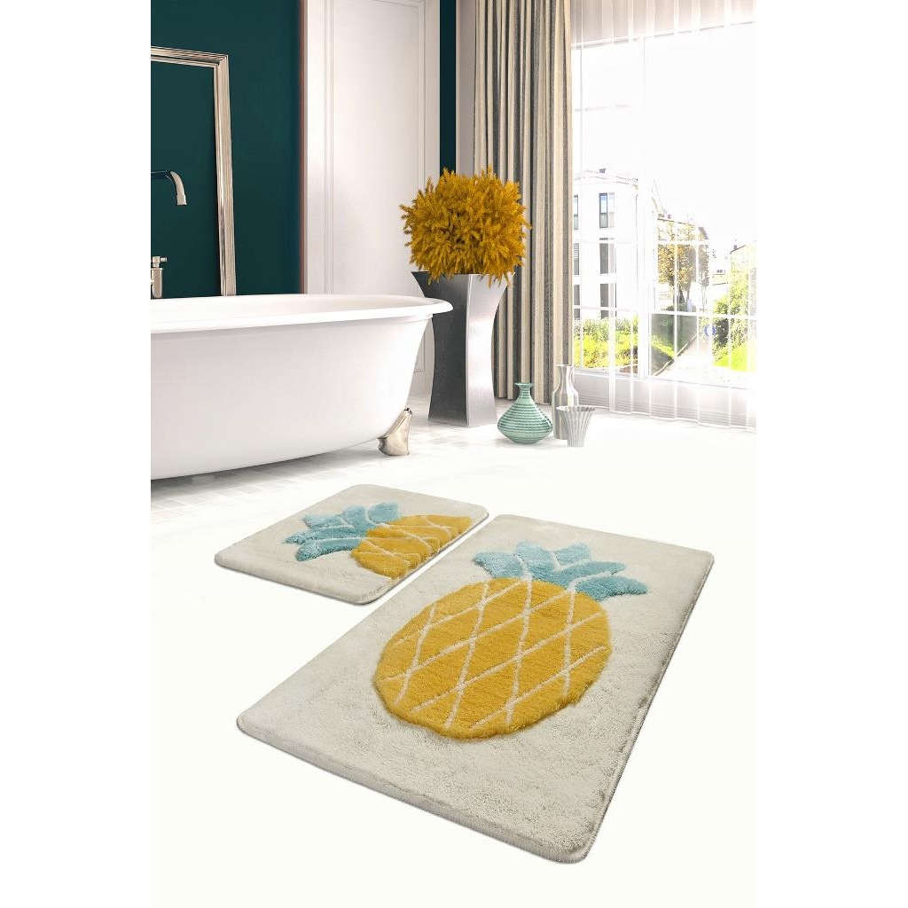 Chilai Home Ananas 2 Li Set Klozet Takimi Banyo Paspasi Fiyatlari Ozellikleri Ve Yorumlari En Ucuzu Akakce