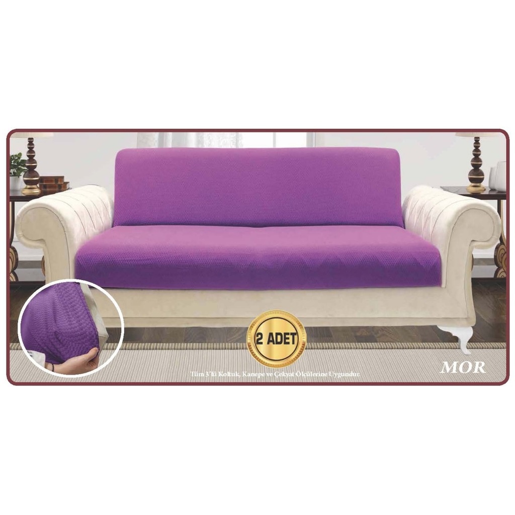 Hanimevi Lastikli Kolsuz Koltuk Cekyat Ortusu 3 3 Mor Fiyatlari Ve Ozellikleri Hanimevi Lastikli Kolsuz Koltuk Cekyat Ortusu 3 3 Mor Fiyatlari Ve Ozellikleri