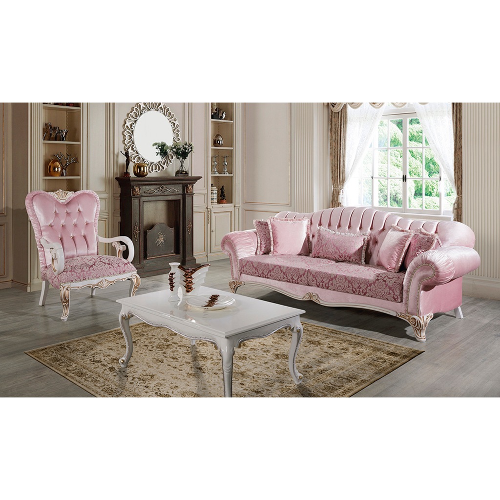YILDIZ MOBİLYA ROZA SALON TAKIMI Fiyatları ve Özellikleri