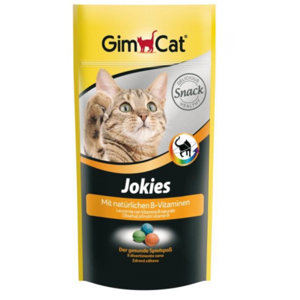 Gimcat Jokies - Renkli Kedi Ödül Tableti 40 Gr